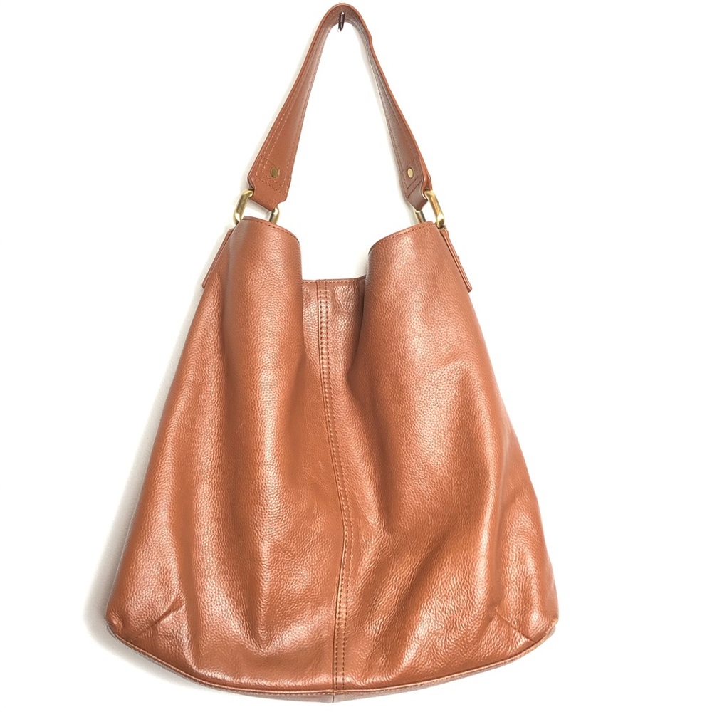 Kooba Brown Leather Hobo Bag Large